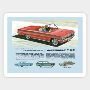 OLDSMOBILE F-85 - advert Sticker